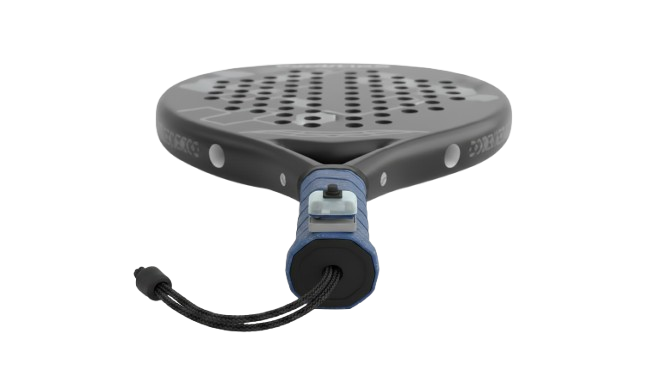 Jugador de pádel con SwingLog - Mejora tu juego con datos reales